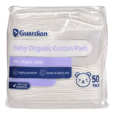Guardian Baby Organic Cotton Pads 50 Pack